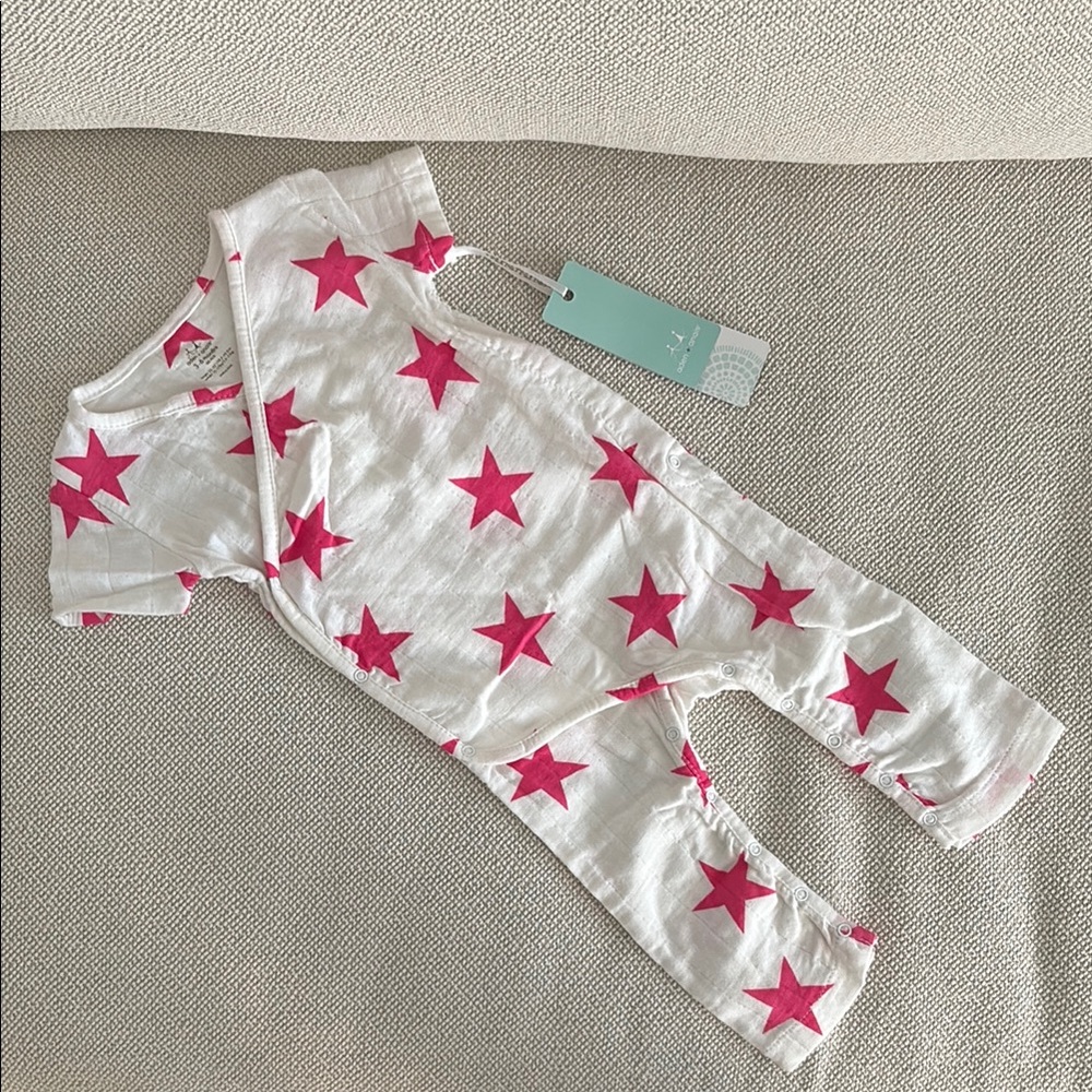 aden + anais Star Muslin Romper